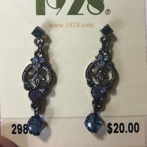 1928 Blue Earrings